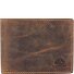  Vintage wallet RFID leather 13 cm Variant braun