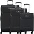  Joy 4 roll suitcase set 3pcs. Variant nero
