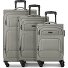  Edition 04 4 wheels Suitcase set 3-piece Expandable Variant taupe grey