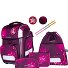  Ergolite School bag set 8-piece Variant berry cosmos