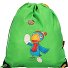  Heroes of the city gym bag 39 cm Variant gruen
