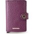  Miniwallet Credit card case RFID protection Leather 6.5 cm Variant grape
