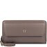 Clutch purse Leather 20 cm Variant coal brown Clutch purse Leather 20 cm Variant coal brown