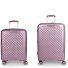  Queens 4 wheels Suitcase set 2-piece with expansion pleat Variant lila
