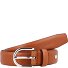  Belt Leather Variant cognac-silver | 75 cm