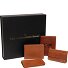 Wallet gift set 4-piece leather 12 cm Variant cognac