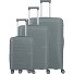  Pacific 4 wheels Suitcase set 3-piece Variant anthracite