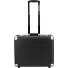  2-Wheeled briefcase with Aluminum Laptop Compartment, 37 cm Variant schwarz matt