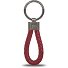  Keyring Keychain Leather 10 cm Variant carmine red