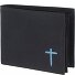  New Cryptan Wallet RFID protection 12 cm Variant schwarz-freedom cross cyan