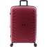  3400 4 wheels Trolley 76 cm with expansion pleat Variant red