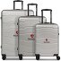 Bologna 4 wheels Suitcase set 3-piece Variant silver 1 Bologna 4 wheels Suitcase set 3-piece Variant silver 1