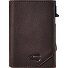  Ray Wallet RFID protection Genuine Leather 6 cm Variant dark brown