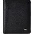  Robin Wallet RFID protection Genuine Leather 12 cm Variant schwarz