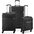  Jazz 4.0 4 wheels Suitcase set 3-piece Variant schwarz