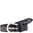  Studded belt Leather Variant marine | 100 cm