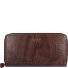  Donna Aurona wallet RFID leather 19 cm Variant dunkelbraun