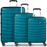 Paris 4 wheels Suitcase set 3-piece with expansion pleat Variant arctic-petrol Paris 4 wheels Suitcase set 3-piece with expansion pleat Variant arctic-petrol