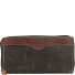 Hunter wallet RFID leather 19 cm Variant khaki-brown Hunter wallet RFID leather 19 cm Variant khaki-brown