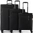  Nitestream 4 wheels Suitcase set 3-piece Expandable Variant black-grey