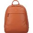  Uppsala backpack leather 42 cm laptop compartment Variant terracotta