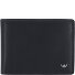  Polo Wallet RFID protection Genuine Leather 12.5 cm Variant schwarz