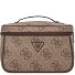  Berta Toilet bag 26 cm Variant latte logo-brown