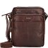 Shoulder bag leather 18 cm Variant darkbrown Shoulder bag leather 18 cm Variant darkbrown