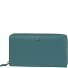  Spongy wallet leather 19 cm Variant petrol