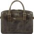  Everett briefcase leather 38 cm laptop compartment Variant olive