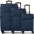  San Francisco 4 wheels Suitcase set 3-piece Expandable Variant navy