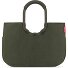  Loopshopper L shopper bag 46 cm Variant cord dark matcha