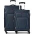  Beaumont 4-wheel Suitcase Set (M+L) expandable gusset Variant navy