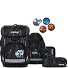  cubo light School bag set 6-piece Variant Super ReflektBär