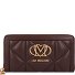 Embossed Wallet 19.5 cm Variant chocolate  Embossed Wallet 19.5 cm Variant chocolate