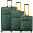  Move 4 wheels Suitcase set 3-piece with expansion pleat Variant verde mimetico