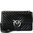  Love One Shoulder bag Genuine Leather 26.5 cm Variant nero silver