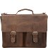  Salisbury briefcase leather 39 cm laptop compartment Variant braun