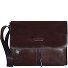  Blue Square Messenger leather 37 cm laptop compartment Variant mahagonibraun