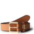  Logo Belt Leather Variant classic caramel | 75 cm