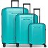  Edition 02 4 wheels Suitcase set 3-piece Variant teal metallic