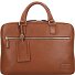  Authentic briefcase leather 40 cm laptop compartment Variant cognac