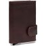  Portland Credit card case RFID protection Leather 7 cm Variant braun
