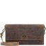  Vintage Clutch purse RFID protection Leather 20 cm Variant brown