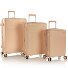 Pastel 4 wheels Suitcase set 3-piece with expansion pleat Variant nude Pastel 4 wheels Suitcase set 3-piece with expansion pleat Variant nude