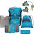  ErgoFlex Easy LED School bag set 5-piece Variant Rainbow Star