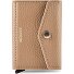  Enveloppe Wallet RFID protection Leather 10 cm Variant cappuccino