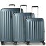  Fyrm 4 wheels Suitcase set 3-piece with expansion pleat Variant steel blue