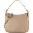  Bologna Leather Hobo Shoulder Bag, Leather, 27 cm Variant sand