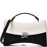  Autograph Handbag Genuine Leather 35.5 cm Variant black-white